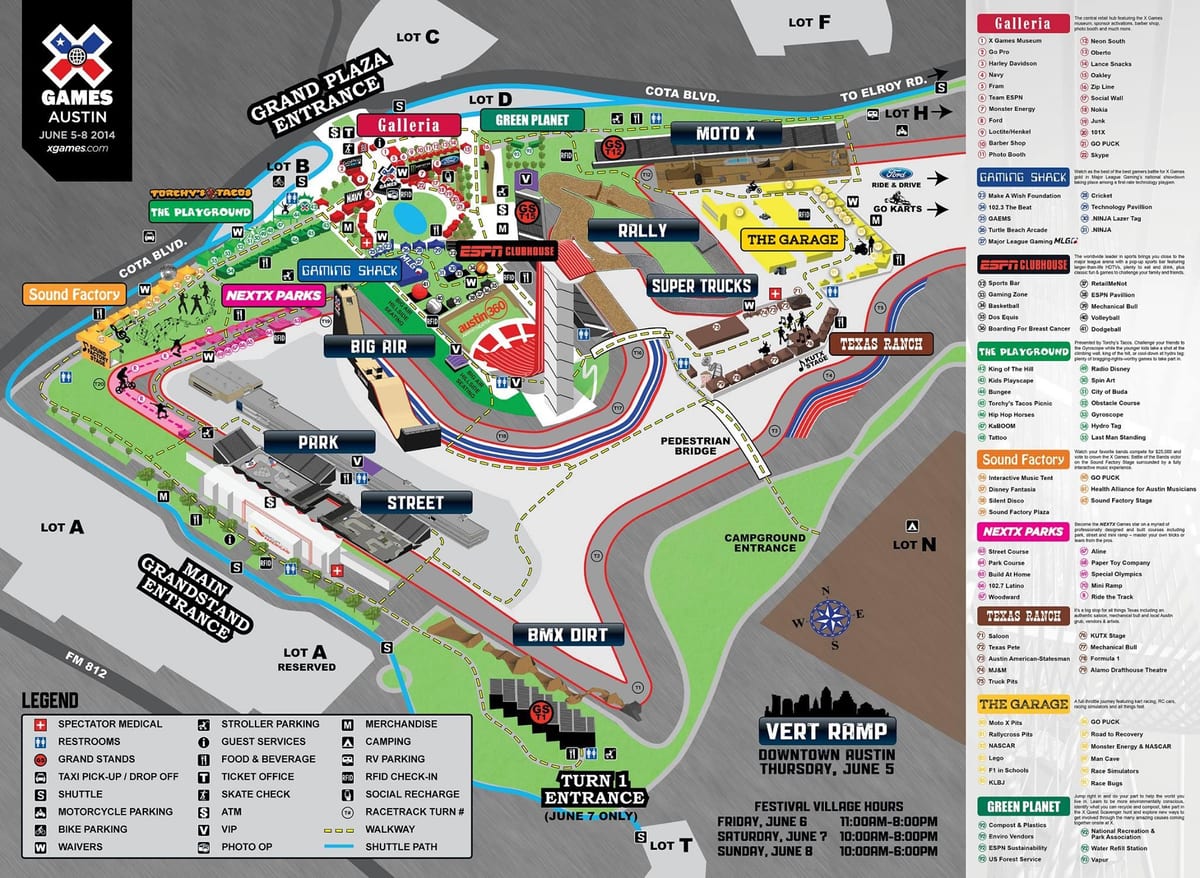 COTA kat jeyografik Austin