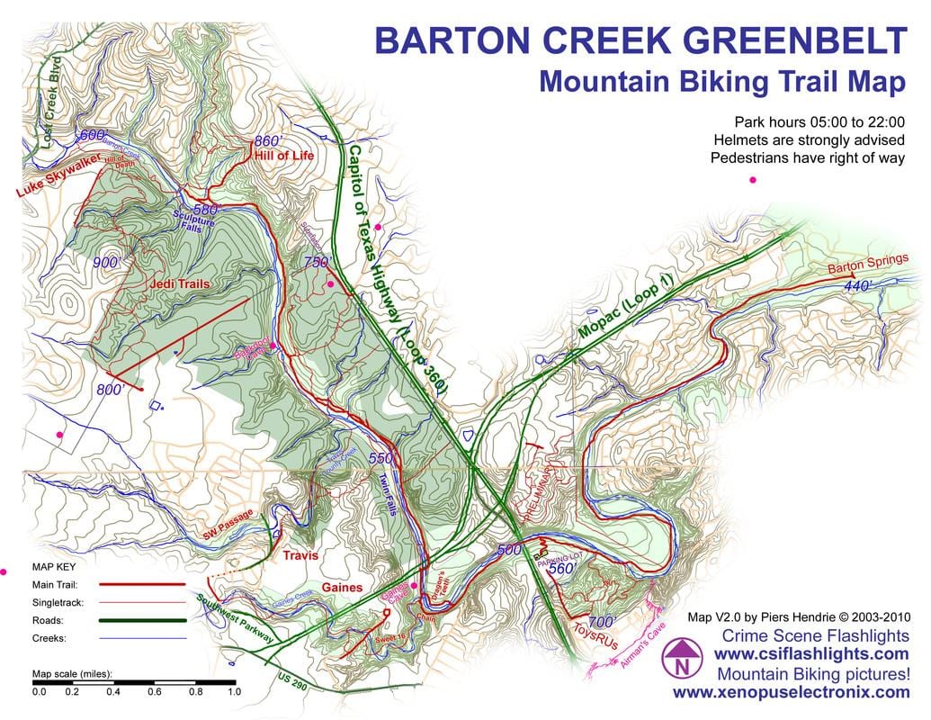 greenbelt kat jeyografik Austin